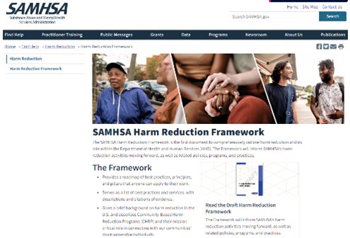 Thumbnail for SAMHSA Harm Reduction Framework